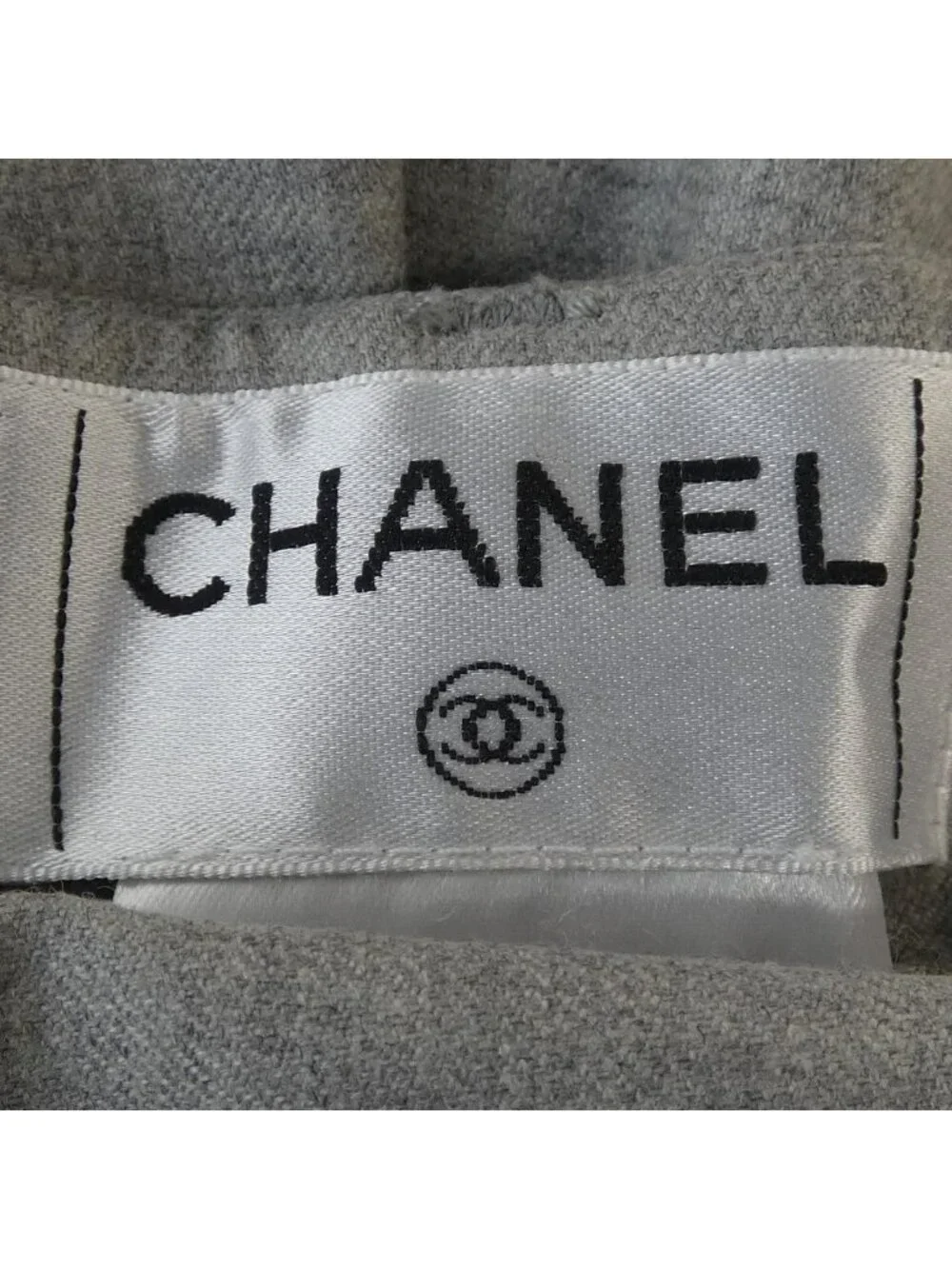 Chanel Vintage Pants Gray